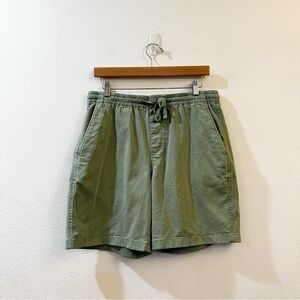 Todd Snyder 7" Weekend Shorts Green Cotton Tencel Spandex Size Medium